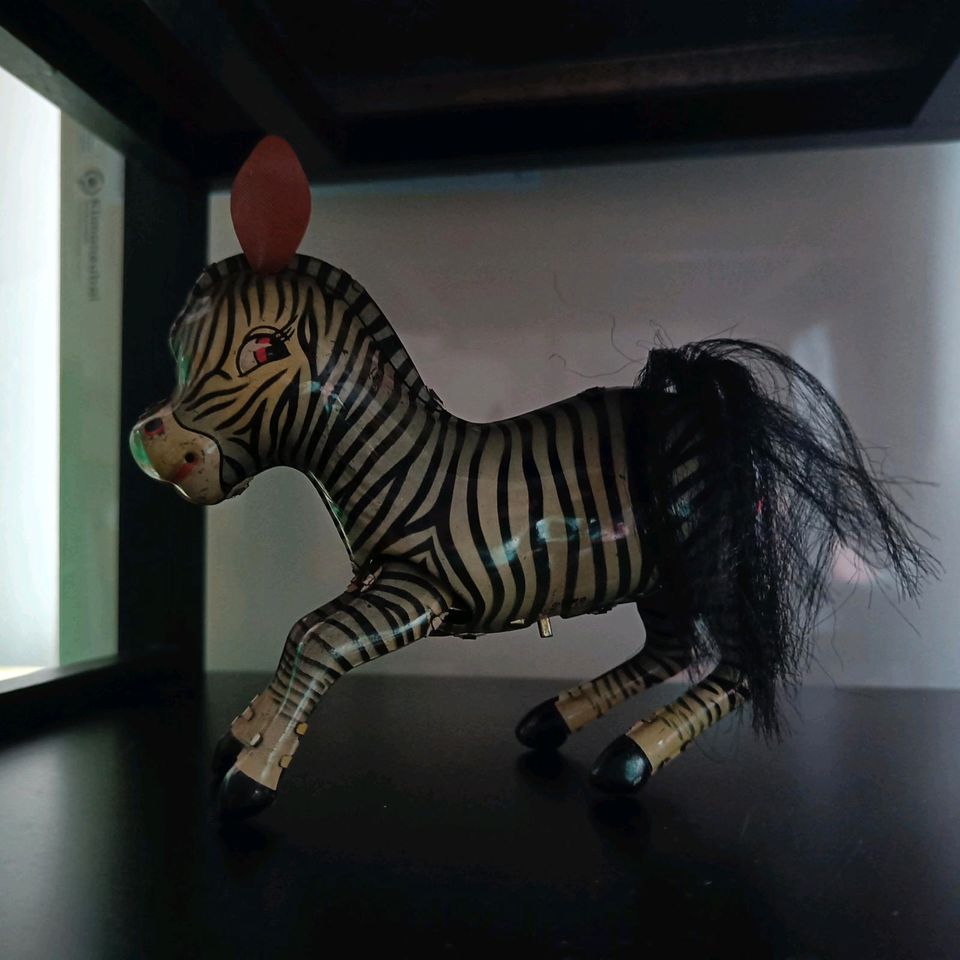 Blechspielzeug - ein tolles Zebra in Düsseldorf