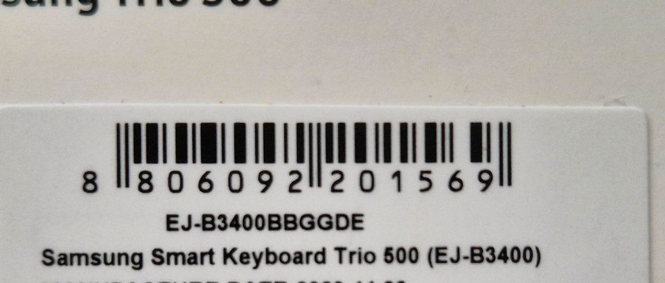 Neu - Samsung Tastatur Smart Trio 500 EJ-B3400 Dex DE QWERTZ in Mülheim (Ruhr)