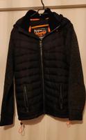 Jacke, Superdry, schwarz, Gr.M, Fleecejacke, Steppjacke, Kaputze Sachsen - Meerane Vorschau