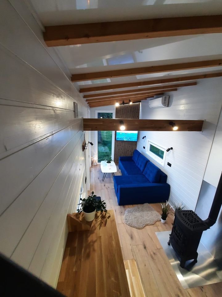 Starkes Tiny-House mit Panoramablick in Jacobsdorf 