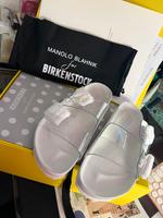 Birkenstock Manolo Blahnik Weiß Gr 42 Fullset NEU 1774 Arizona Nordrhein-Westfalen - Recklinghausen Vorschau