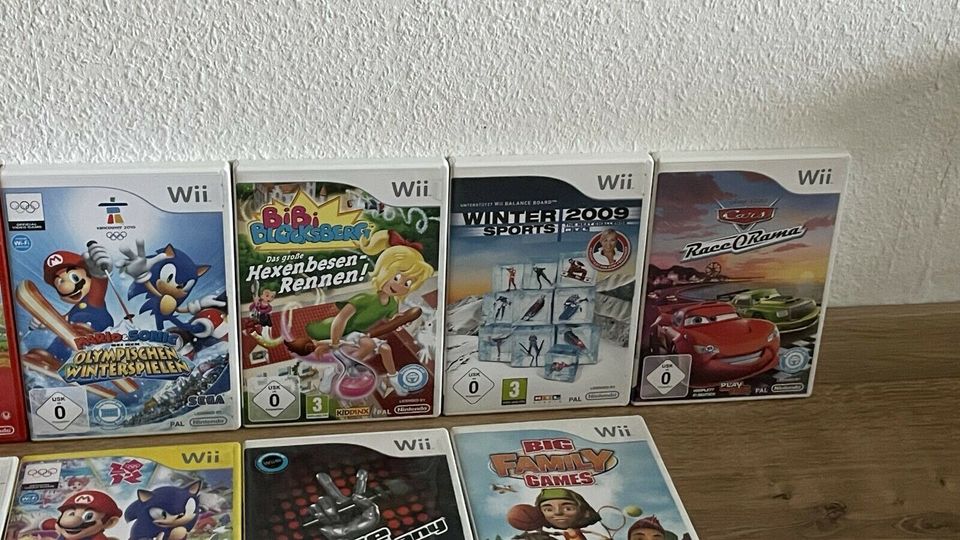 Nintendo WII spiele in Wetter (Hessen)