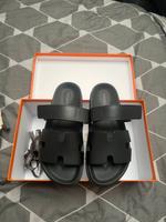 Hermes Sandalen  chypre gr 39,5 neu schwarz Nordrhein-Westfalen - Frechen Vorschau