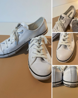 Converse Chucks Gr. 42, weiß, Echtleder Niedersachsen - Oldenburg Vorschau