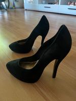Samt High Heels von Buffalo London abiball Party Nordrhein-Westfalen - Frechen Vorschau