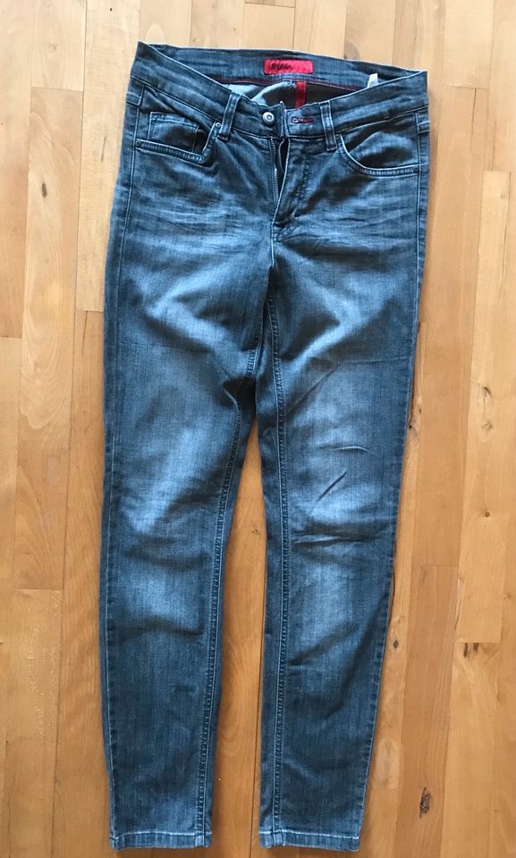 Angels Skinny Jeans grau 36/30 in Bad Kreuznach