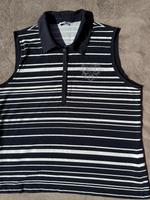 Gerry Weber Poloshirt marine/weiß ohne Arme Gr. 44 Hessen - Rüsselsheim Vorschau