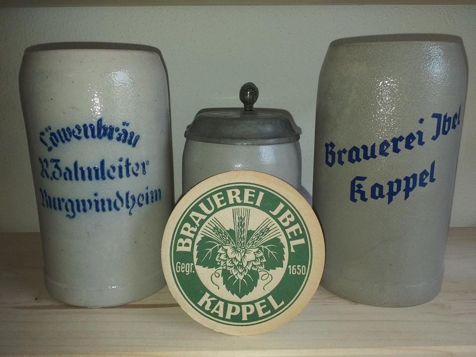 Kaufe Bierkrug aus Burgwindheim, Kappel, Oberweiler, Kehlingsdorf in Priesendorf