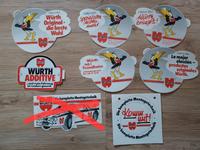Würth Werkzeug Motorsport Aufkleber Sticker Oldtimer Sammlung Sachsen - Weinböhla Vorschau
