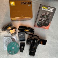 Nikon D5200 inkl. Zubehörpaket / DSLR Spiegelreflexkamera Nordrhein-Westfalen - Langenfeld Vorschau