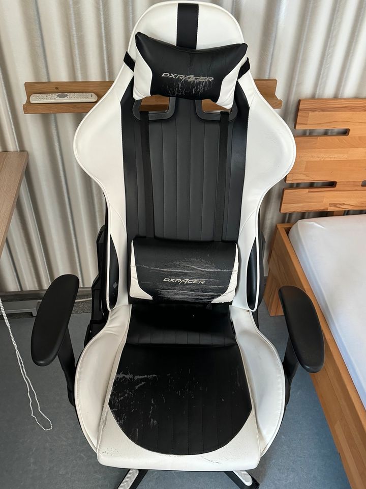 DXRACER Gaming Bürostuhl weiß in Braunschweig