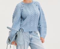 Neu / Pullover / Pulli / Zopfmuster / Monki / hellblau / weekday Berlin - Pankow Vorschau