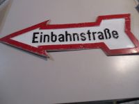 Altes geprägtes Einbahnstraßenschild Bayern - Moosburg a.d. Isar Vorschau