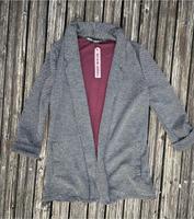 Fischgräten Muster lässiger Blazer stretch Jacke elegant cardigan Bayern - Dorfen Vorschau