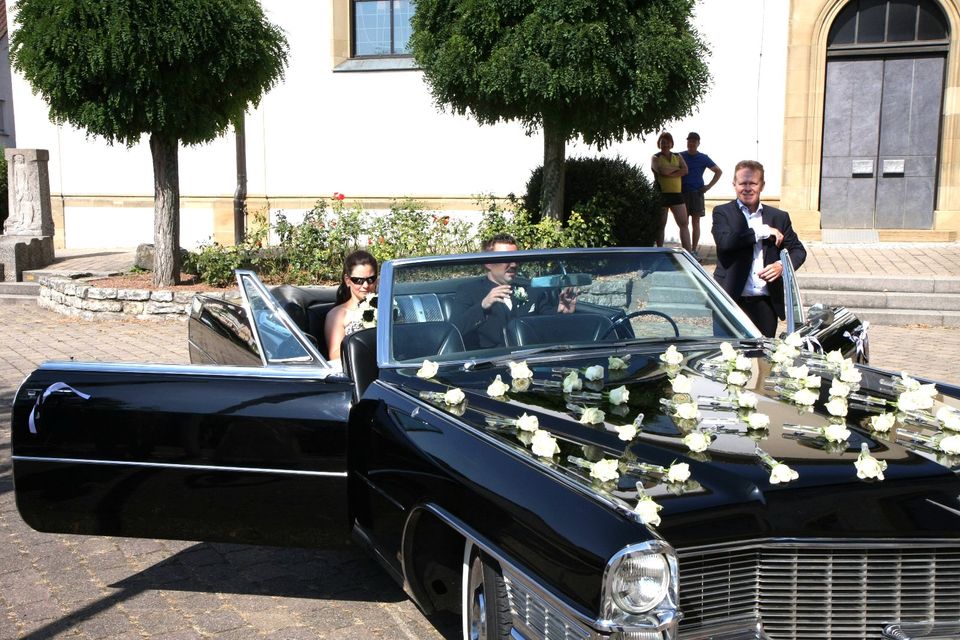 Hochzeitsauto / Oldtimer mit Chauffeur / Cadillac deVille / Cabro in Neckarwestheim