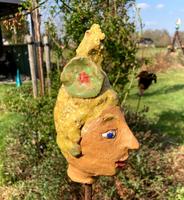 Lustige Stabköpfe aus Keramik als Gartenstecker Niedersachsen - Wymeer Vorschau