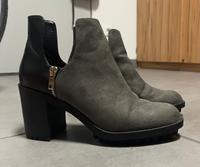 Zara Trafaluc Schuhe Stiefeletten Boots Wildleder Leder braun 39 Hessen - Darmstadt Vorschau