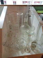 Apotheken Sammlung Utensilien Gläser Trichter  Reagenzgläser Jena Glas siehe Foto Bayern - Schöllnach Vorschau