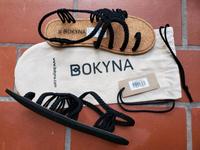 Sandalen von Bokyna, Barfußschuhe, Barfußsandalen, schwarz, 38 Mitte - Moabit Vorschau