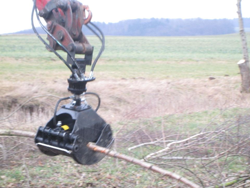 Holzgreifer Forstzange HG 1000 Set Zange + Rotator in Burkhardtsdorf