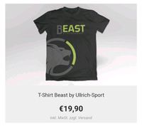 *4x Beast by Ullrich Sport Tournement T-Shirt Trikot Größe L TOP* Nordrhein-Westfalen - Königswinter Vorschau
