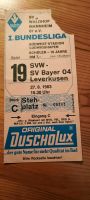 Waldhof Mannheim - Bayer Leverkusen Ticket vom 27.08.1983 Rheinland-Pfalz - Ludwigshafen Vorschau