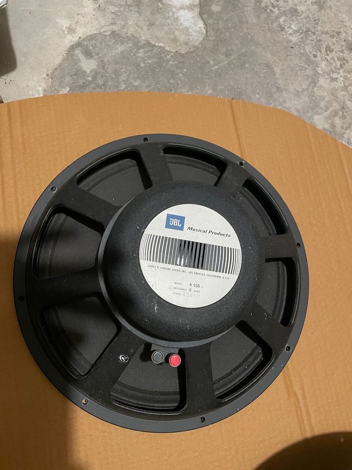 JBL K130 Alnico 15" / 38cm 8 Ohm Lautsprecher, mint in Herten