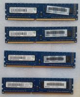 4X 4GB 1Rx8 PC3L 12800U 11-13-A1 SDRAM, 1600 Mhz, Ramaxel, gebr. Rheinland-Pfalz - Mainz Vorschau