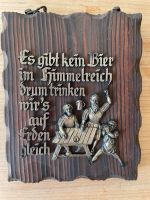 Holzschild Trinkspruch Zierschild Bar Retro Wandschmuck Kreis Pinneberg - Schenefeld Vorschau