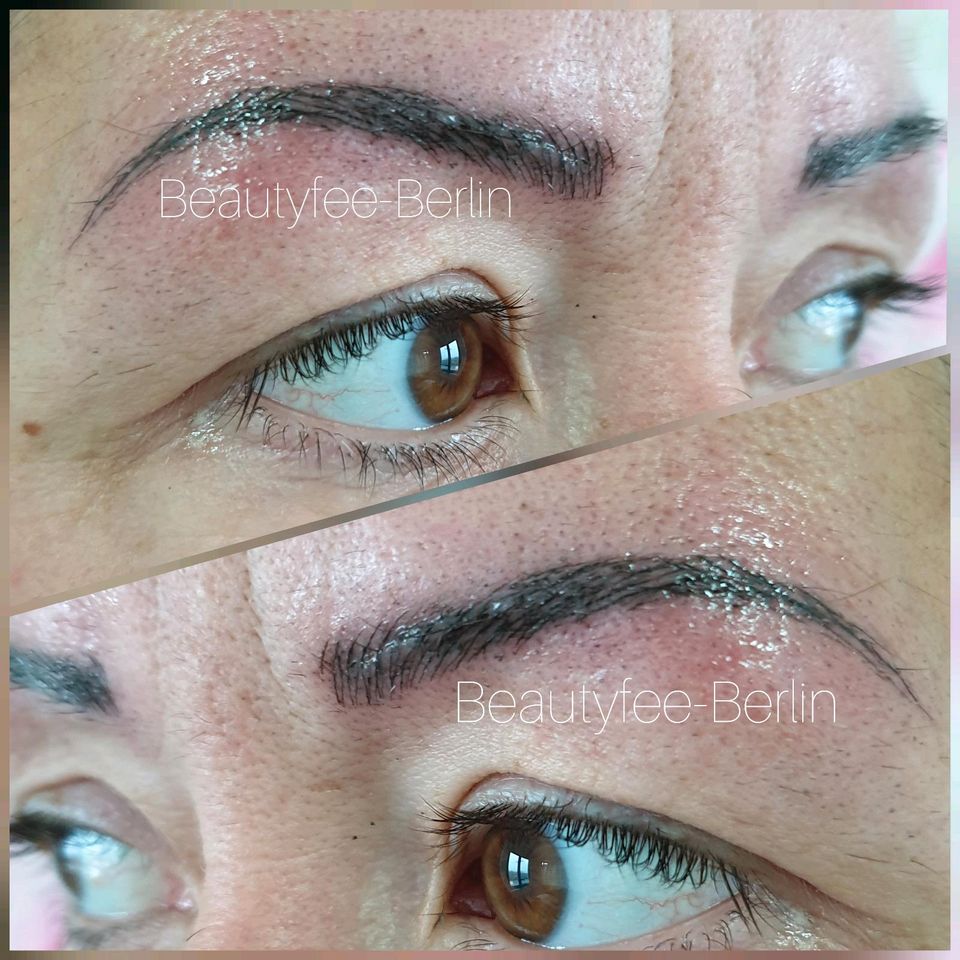 Microblading Permanent Make up Härchenzeichnung inkl Nacharbeit in Berlin