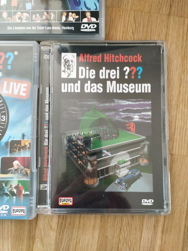 DVD Die drei ??? Fragezeichen verschiedene in Deggenhausertal