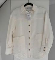 Original Zara Oversized Hemd Jacke Creme  Gr. XS Neu mit Etikett Essen - Essen-Werden Vorschau