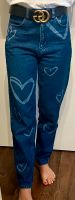 Jeans / Hose / Momfit Jeans mit Herzen von Rockgewitter, Gr. 34 Altona - Hamburg Othmarschen Vorschau