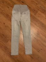 Umstandsjeans skinny Gr. 38 M grau Niedersachsen - Wangelnstedt Vorschau