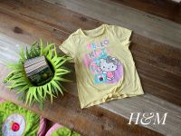 ♥️ H&M ♥️ Hello Kitty T-Shirt Shirt Glitzer 122 128 Baden-Württemberg - Schwieberdingen Vorschau