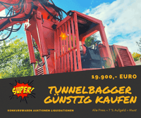 ✅  ❗​ Baumaschine Bagger Kettenbagger Tunnelbagger Terex TE210 Abbruchbagger  günstig kaufen ✅ West - Schwanheim Vorschau
