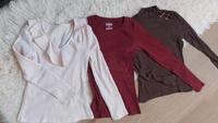 Basic Oberteile Tops New Yorker braun creme rot XS Bayern - Zwiesel Vorschau