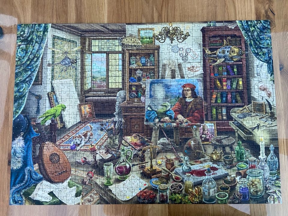 Ravensburger Exit Puzzle „Das Künstleratelier“ 759 Teile in Ostrhauderfehn