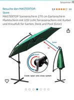 Sonnenschirm mit Gebrauchsspuren Nordwestmecklenburg - Landkreis - Gadebusch Vorschau