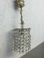 zierliche seltene Deckenlampe Hängelampe Kristallglas > vintage Nordrhein-Westfalen - Erkrath Vorschau