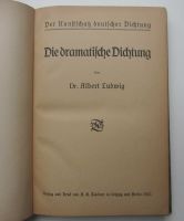 A. Ludwig: Die dramatische Dichtung (1923) Münster (Westfalen) - Mauritz Vorschau