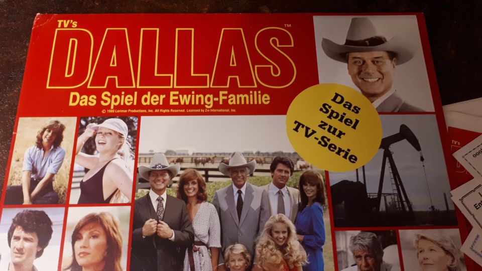 Dallas - Das Spiel der Ewing Familie,1980 Kult-Spiel, neu in Frensdorf