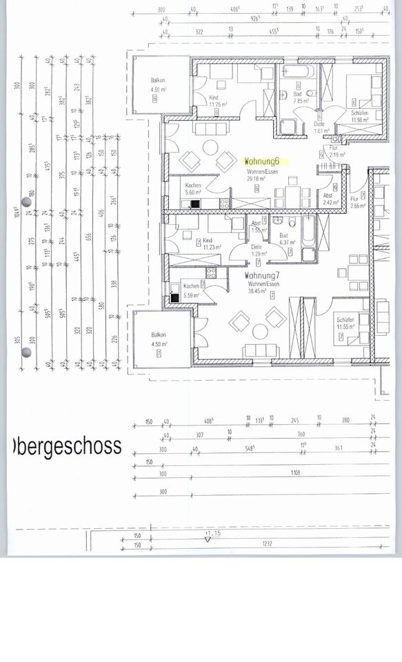 Zentrumsnahe und großzügige 3-Zimmer Wohnung mit zwei Stellplätzen in Eggenfelden