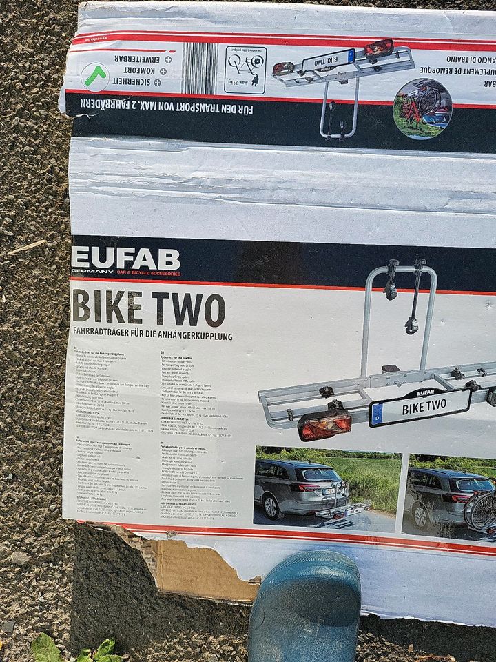 Neu!! Fahrrad Träger 2 Räder Eufab BIKE TWO in Lüdenscheid