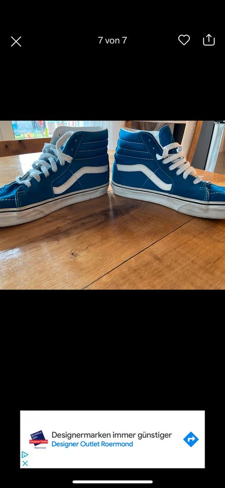 Vans High tapered Gr. 40 in Krefeld