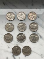 Vereinigte Staaten 5 Cents Münze, Jefferson Nickel versch. Jahrgä Hessen - Kelkheim Vorschau
