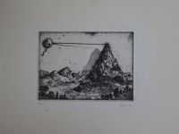 Lithografie "Drittes Landschaftchen" von Maurilio Minuzzi 1976 Hessen - Bad Vilbel Vorschau