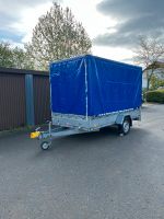 Mieten 750kg Pkw Anhänger mit Plane 3m x 1,5m x 1,8m Hessen - Nauheim Vorschau