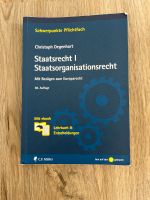 Staatsrecht I Staatsorganisationsrecht Degenhart (38. Aufl.) Baden-Württemberg - Tübingen Vorschau