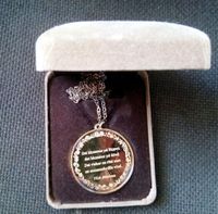 Medaille von Franklin Mint 1976, Gold auf Silber, PDA Atterborn Mecklenburg-Vorpommern - Neuenkirchen bei Greifswald Vorschau